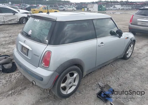 2004 Mini Cooper from USA, damaged, VIN WMWRC33414TJ57004